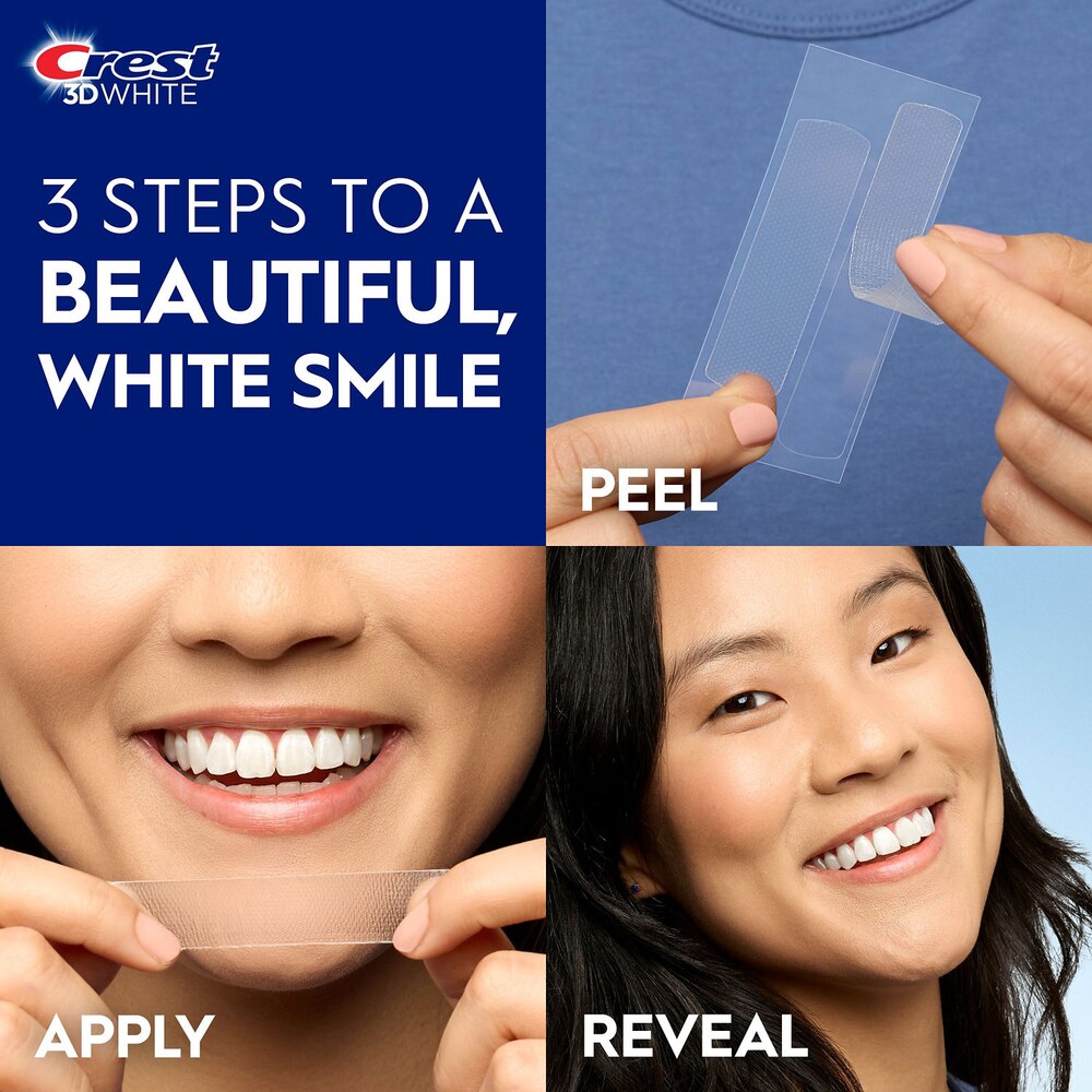 Crest 3D Whitestrips Dental Whitening Kit, Professional Effects, 20 Treatments