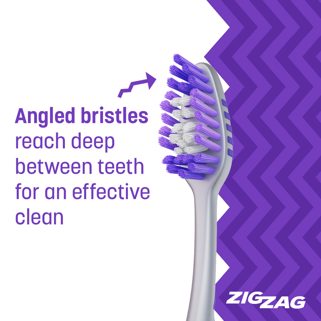 Colgate ZigZag Deep Clean Adult Soft Toothbrush