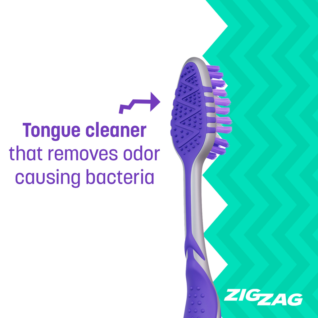 Colgate ZigZag Deep Clean Adult Soft Toothbrush
