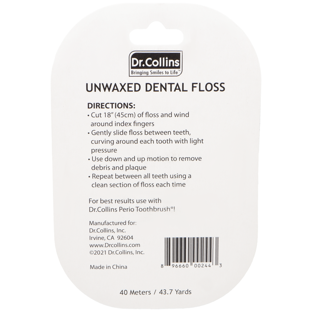 Dr.Collins Unwaxed Dental Floss